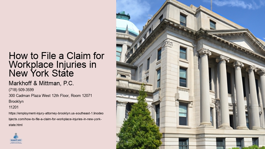 How to File a Claim for Workplace Injuries in New York State