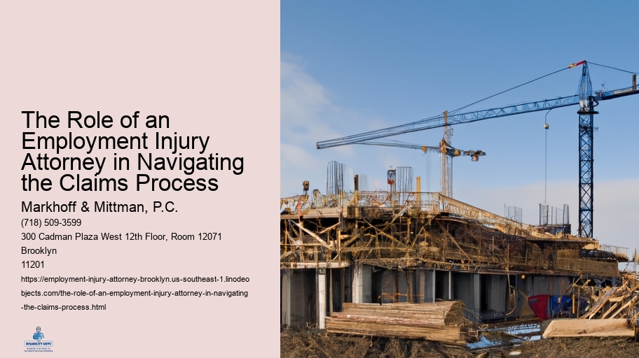 The Role of an Employment Injury Attorney in Navigating the Claims Process